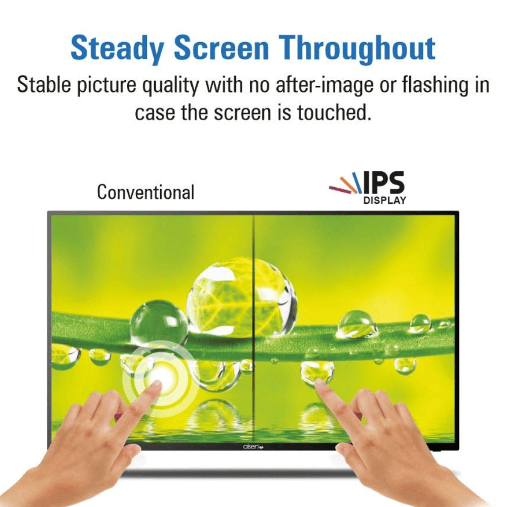 Aisen A43FDS964, 43 Inches 4K Ultra HD Ready Smart LED TV, Black