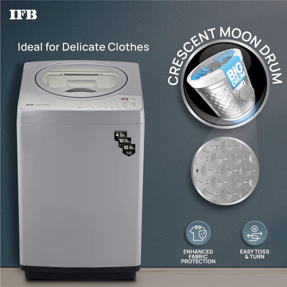 IFB 6.5 Kg 5 star Fully-Automatic Top Load Washing Machine Appliance (TL-RCGH 7.0KG AQUA)
