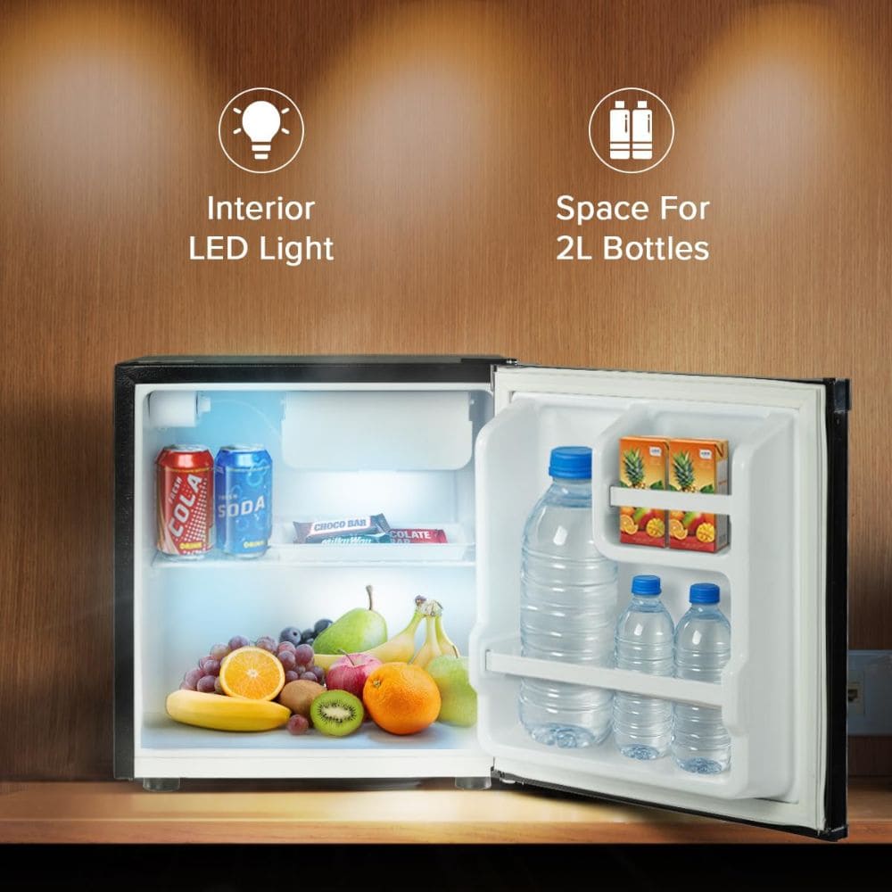 Blue Star 47 Ltrs Direct Cool Single Door Refrigerator (MR60-GB, Black)