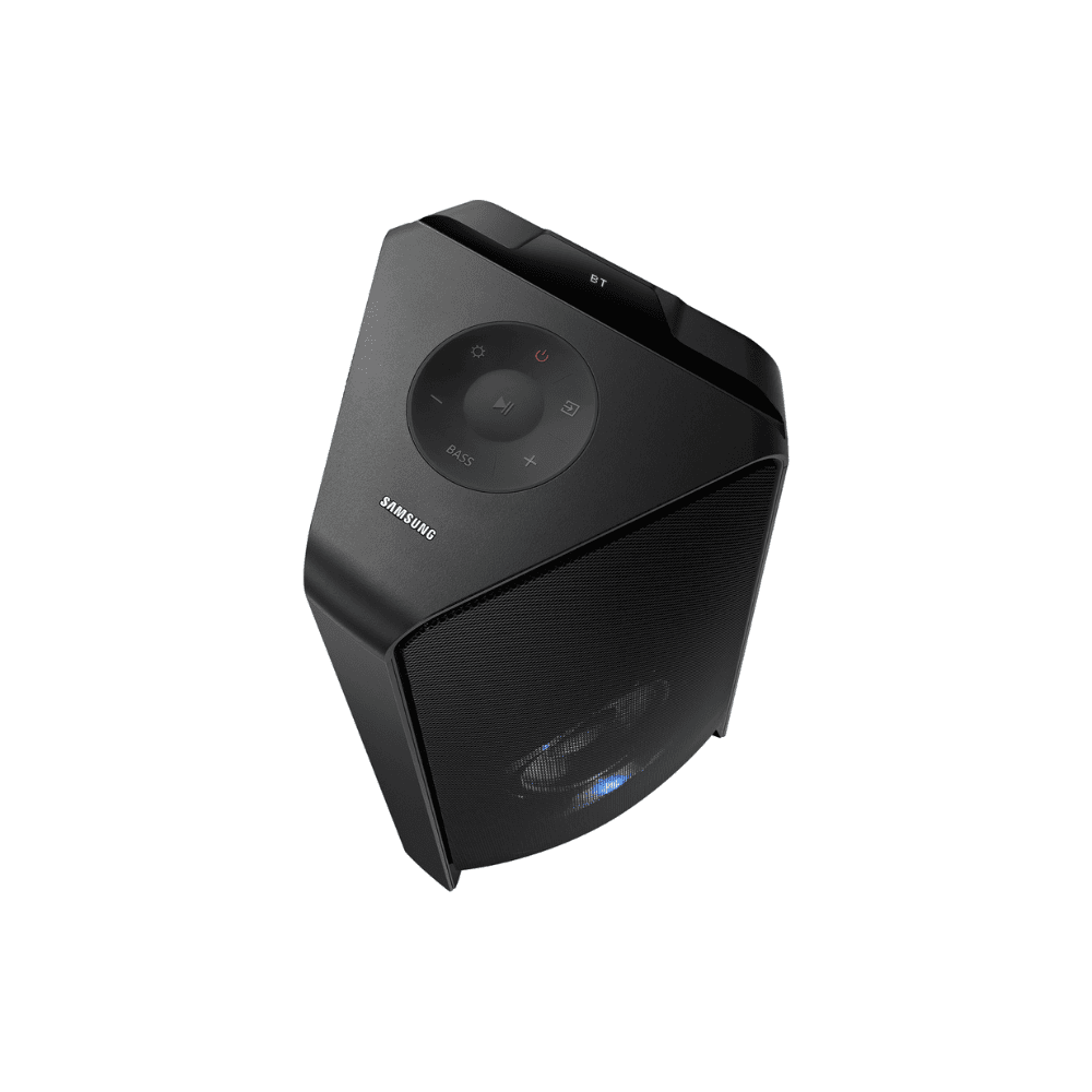 Samsung 1500 Watts Bass Booster and LED Disco Lights Tower Soundbar (MX-T70, Black)