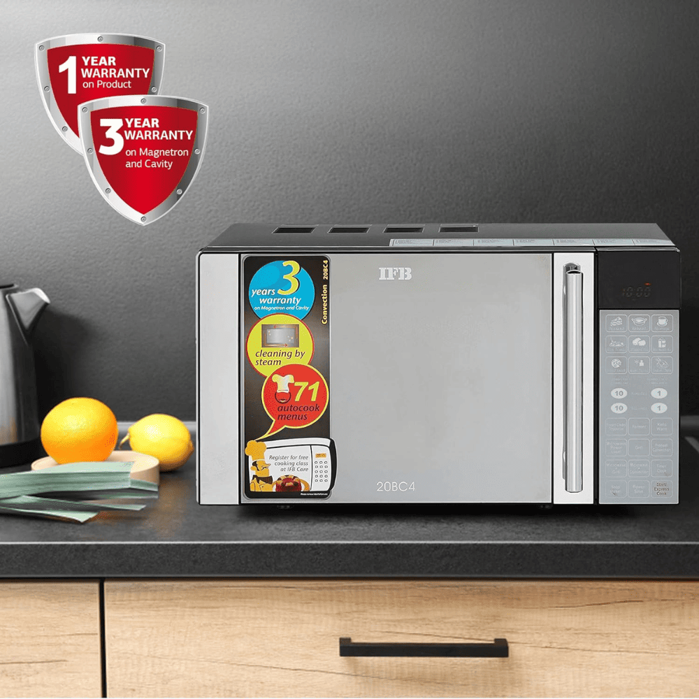 IFB 20 Ltrs Solo Microwave Oven (20BC4,Black)