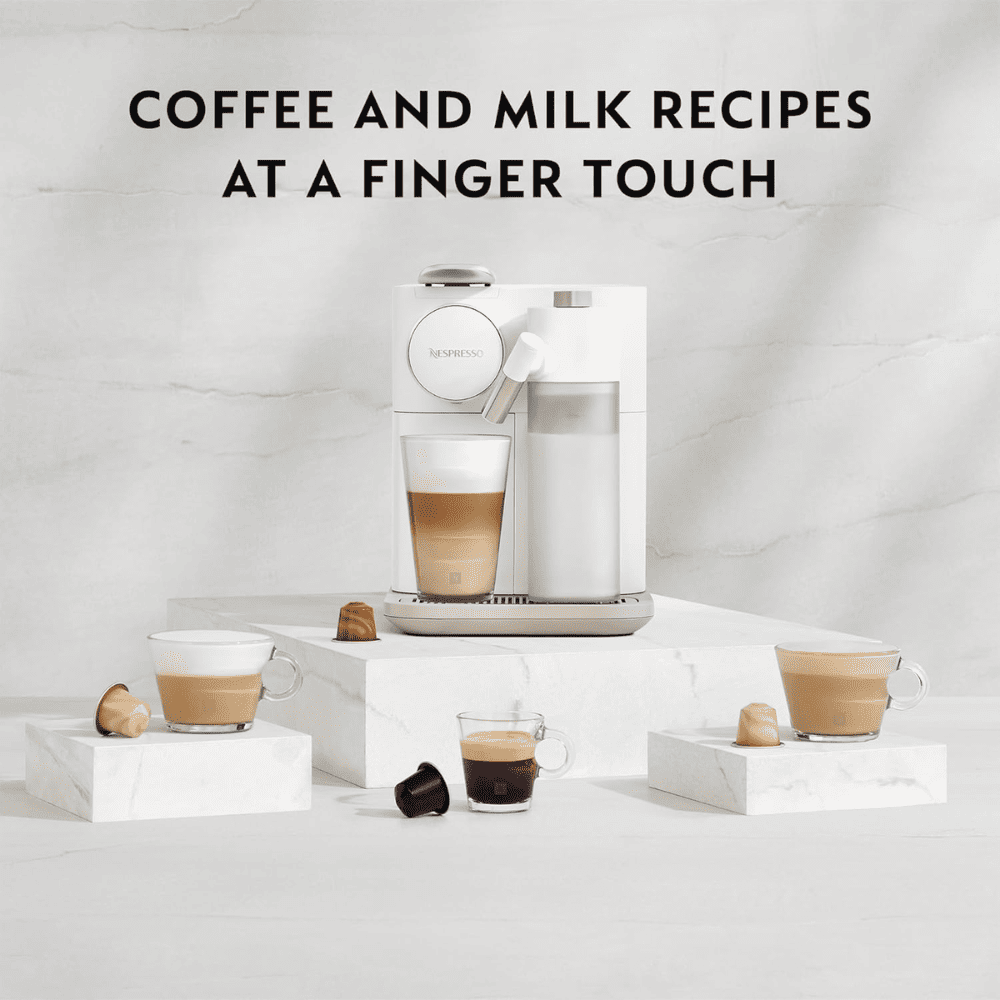 Delonghi EN640.B, Nespresso Gran Lattissima Automatic Capsule Coffee Machine, Dark Black