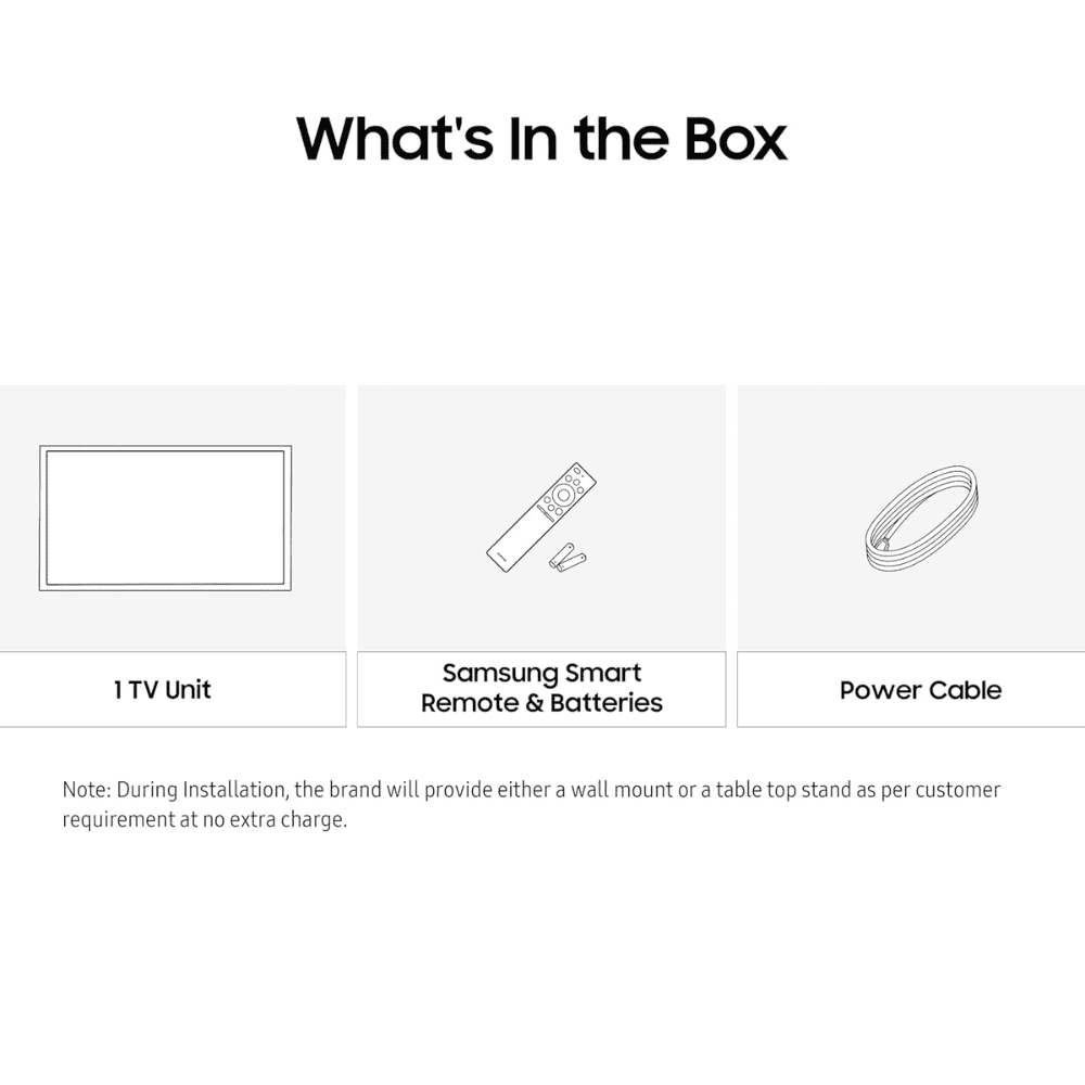 Samsung 50U8100F, 50 Inches 4K Ultra HD Smart LED TV, Crystal Black