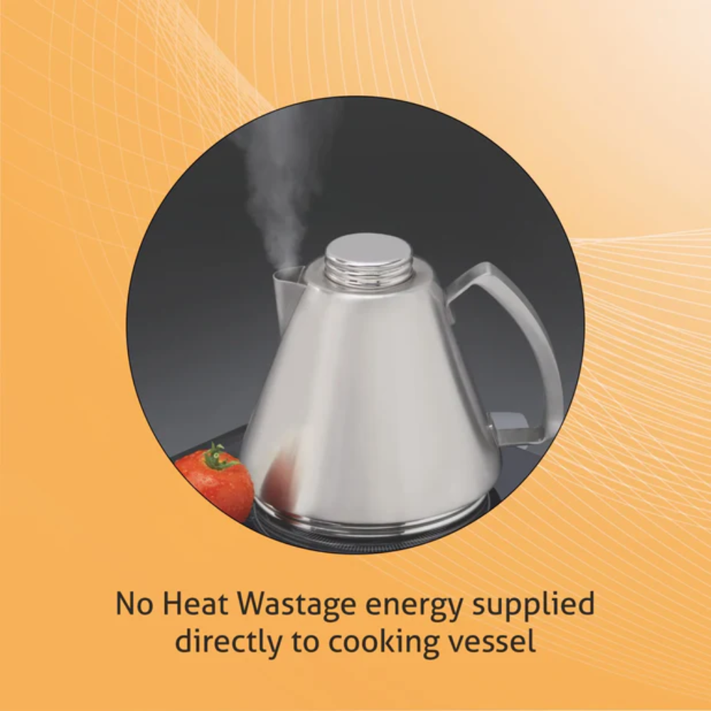 Glen SA 3071 IN, 2000 Watts Single Induction Cooktop Stove with 6 Pre-set Cooking Functions