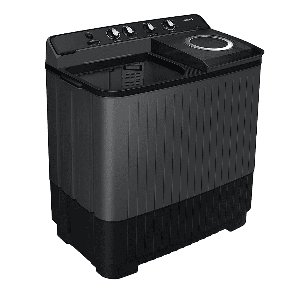 Samsung 11.5 Kg 5 Star Semi-Automatic Top Load Washing machine (WT11A4260GD,Black & White)