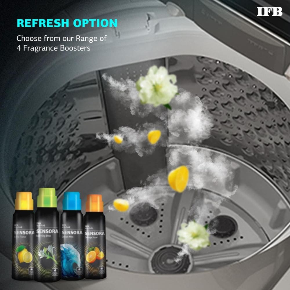 IFB 9 Kg 5 star Fully-Automatic Top Load Washing Machine (TL-S4STS 9.0KG AQUA, Silver)