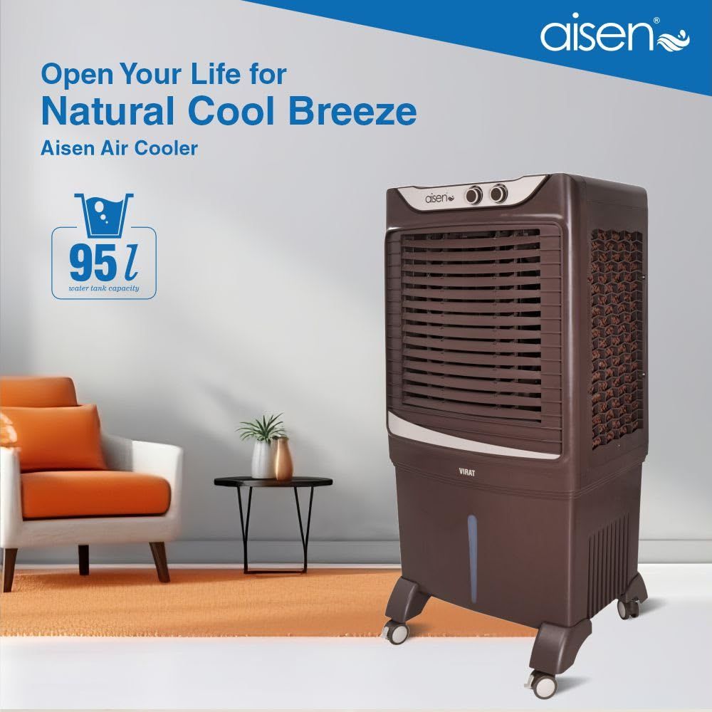 Aisen 90 Ltrs Virat Desert Air Cooler (A95DMHV18)