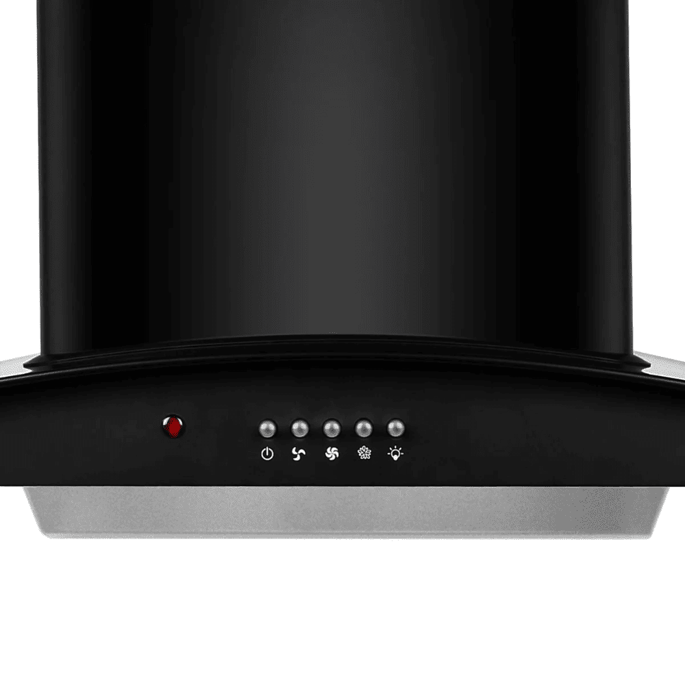 Faber ACE PRO HC PB, 60 cm 1100 m3/hr Heat Auto Clean Wall Mounted Kitchen Chimney (Black)