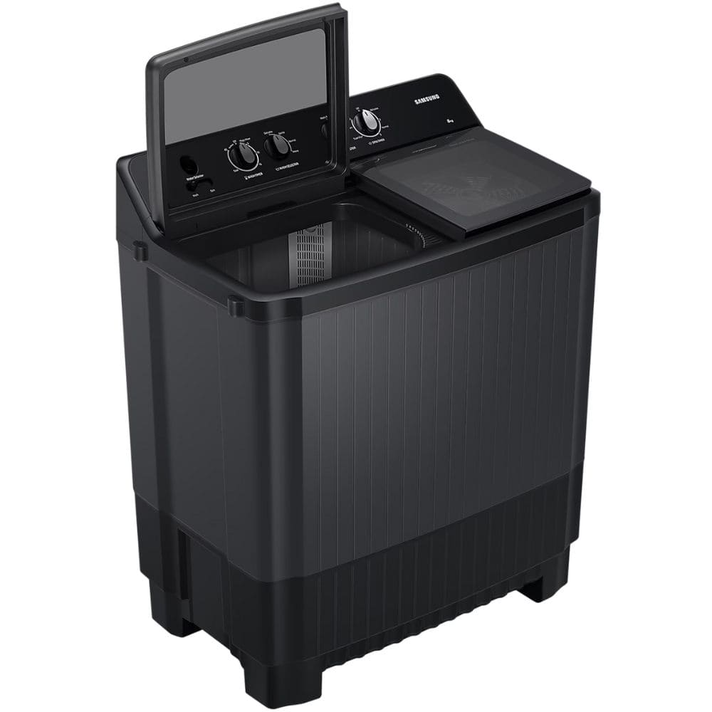 Samsung 8 Kg 5 Star Semi-Automatic Top Load Washing machine (WT80B3560GB,Black)