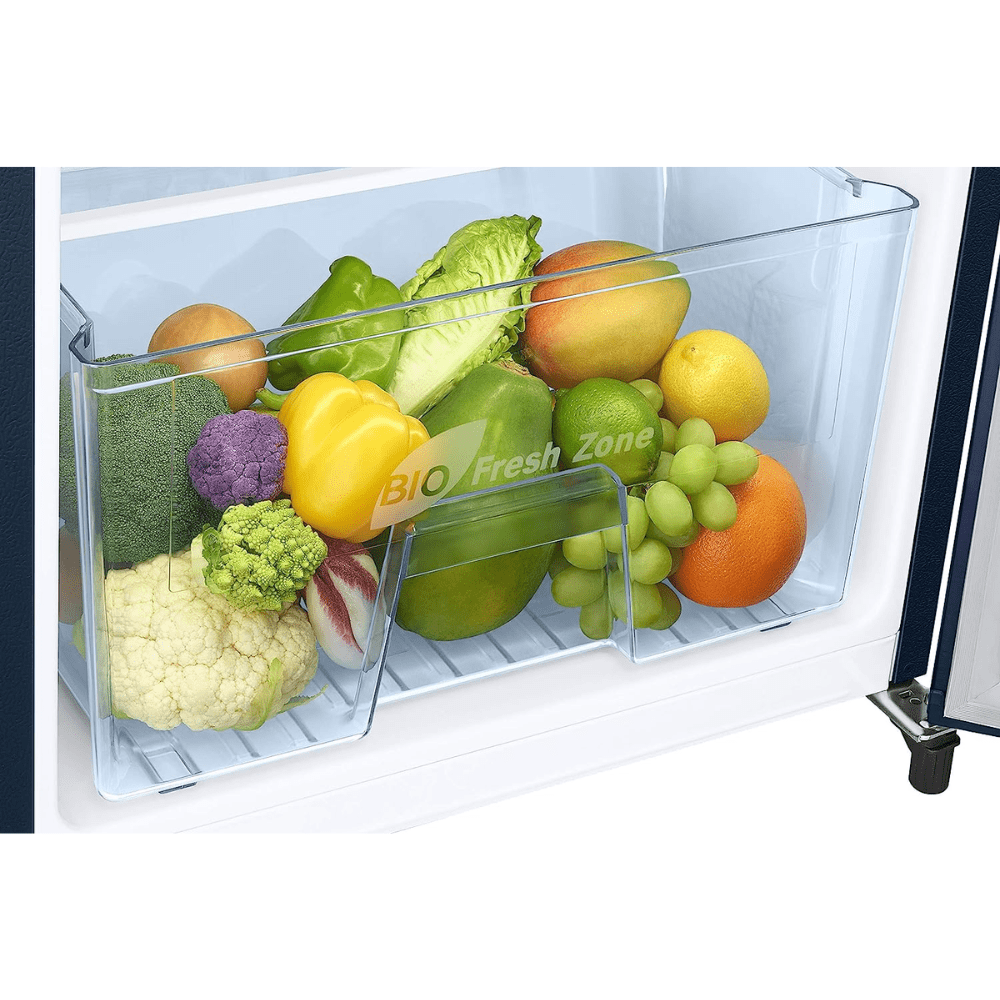 Samsung ,RR24C2723CU, 223 Ltrs Direct Cool Single Door Refrigerator, Camellia Blue