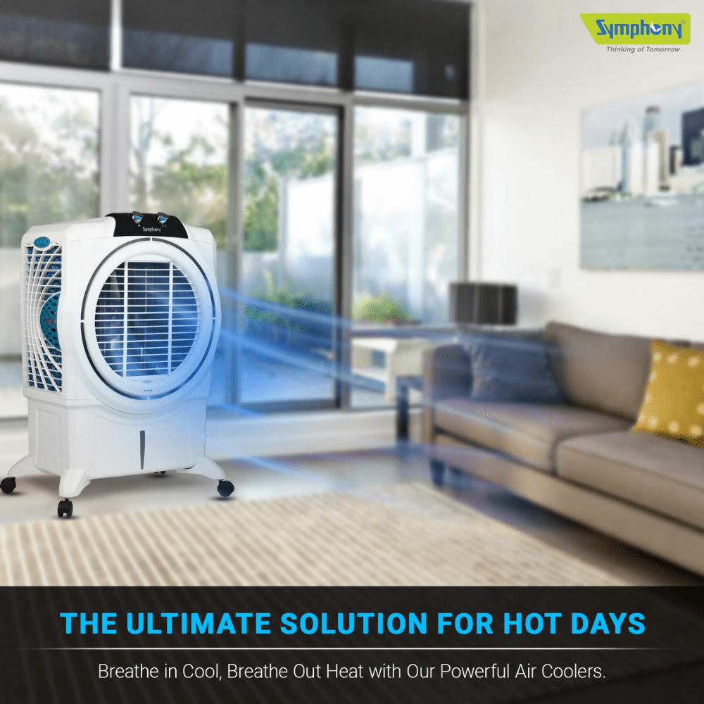 Symphony 75 Ltrs Desert Room Air Cooler (Sumo 75 XL)