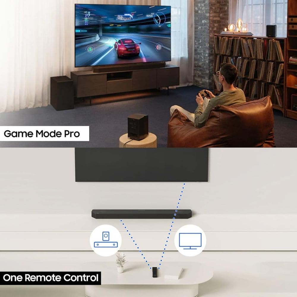 Samsung 360 Watts Wireless Dolby Atmos Soundbar (HW-Q800D, Black)