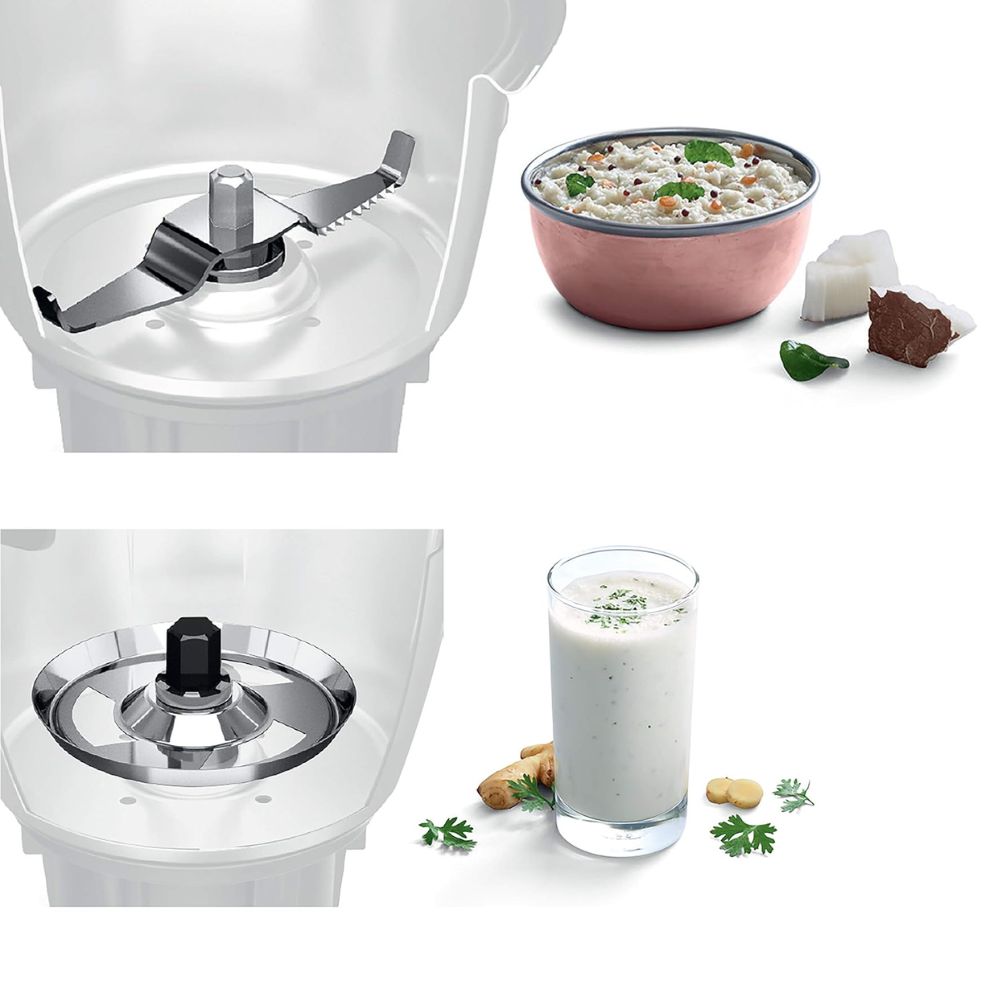 Bosch MG MGM8842MIN, 1000 Watts TrueMixx Pro 4 Jars Mixer Grinder, Black