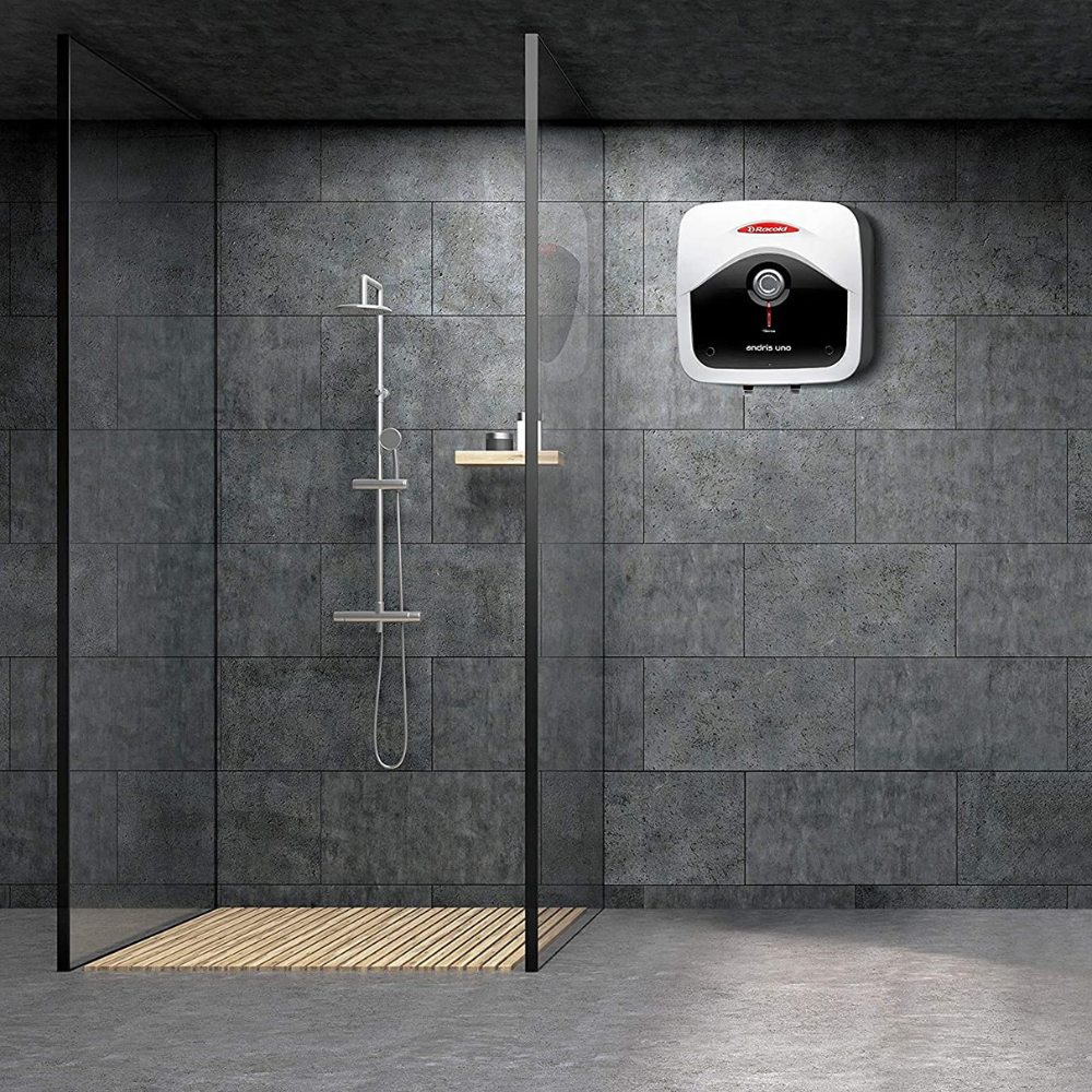 Racold 25 Ltrs Vertical Storage, 5 Star Water Heater Geyser (Andris Uno 25L,White & Black)