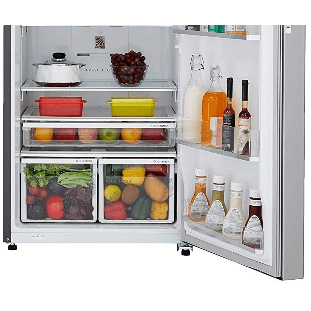 Whirlpool IF INV CNV 515 ALPHA STEEL-Z, 500 Ltrs 3 Star Inverter Convertible Frost Free Double Door Refrigerator, Steel Gery