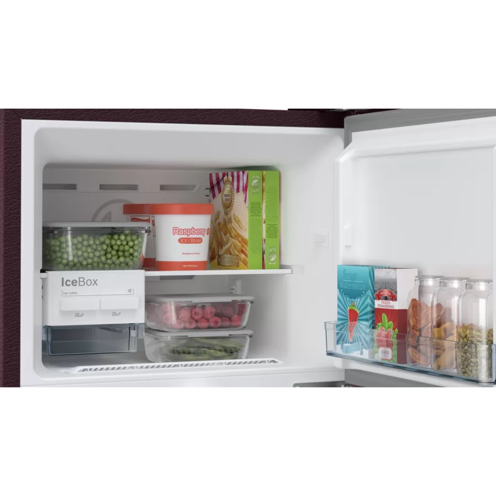 Bosch 263 Ltrs Frost Free Double Door Refrigerator (CTN27W13NI, Acasia Wine)