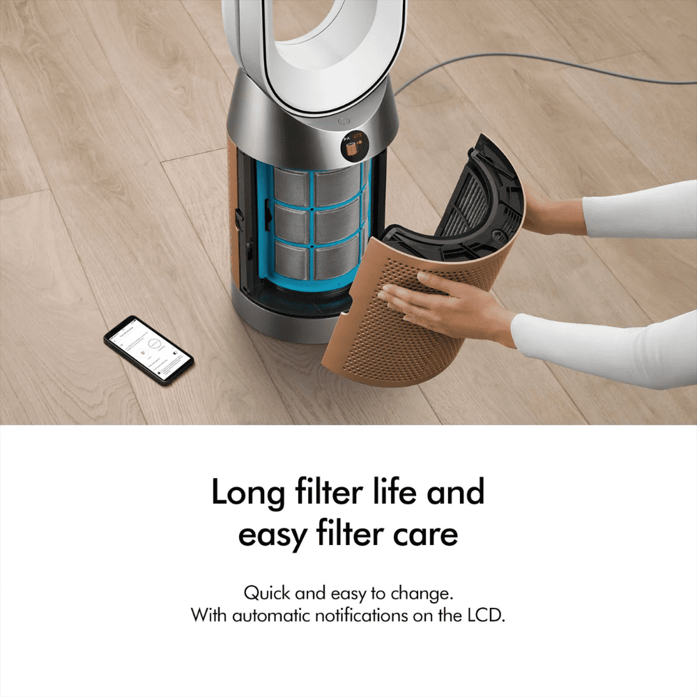 Dyson Hot and Cool HP12 Air Purifier with Remote Control (Allergy Friendly, Nickel & Gold)