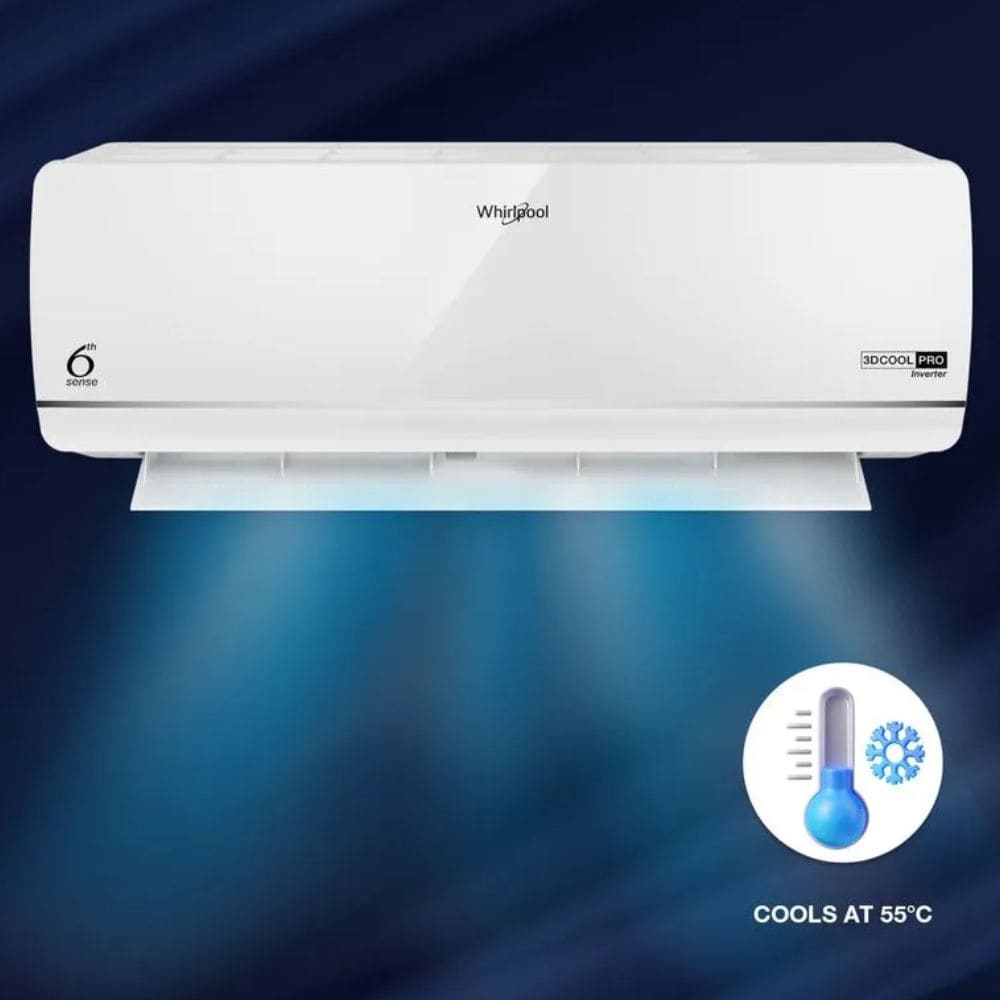 Whirlpool 1.5 Ton 3 star Inverter Split Air Conditioner (3D COOL PRO 15T 3S INV EXP S6M2PP0)