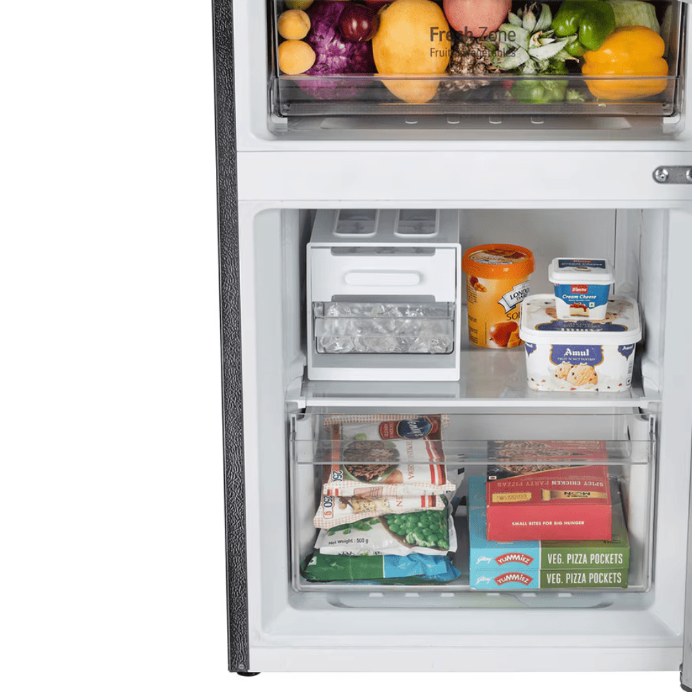 LG 322 Ltrs 3 Star, Inverter Frost Free, Double Door Refrigerator (GL-B382EBMX)