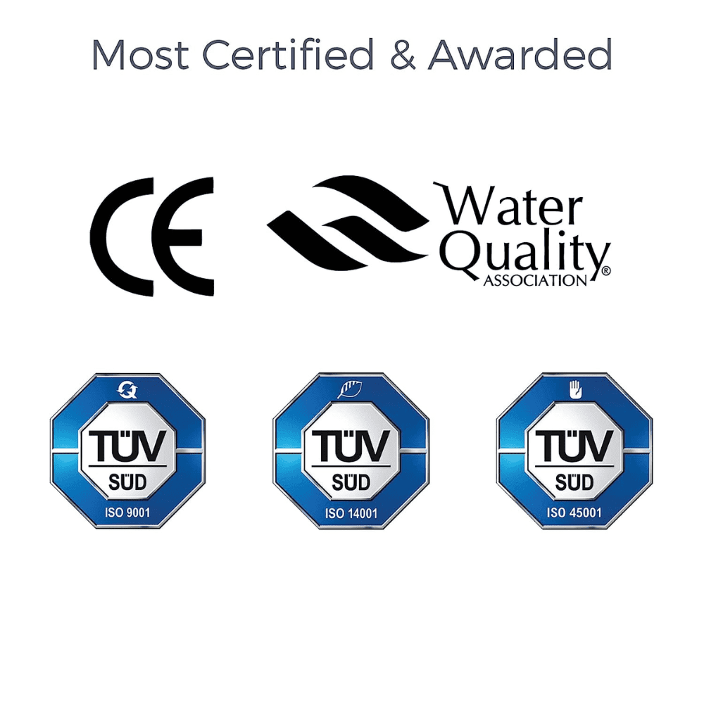 Kent Elegant Lite, 8 Ltrs Storage RO+UF + TDS Control Wall Mountable Water Purifier, White