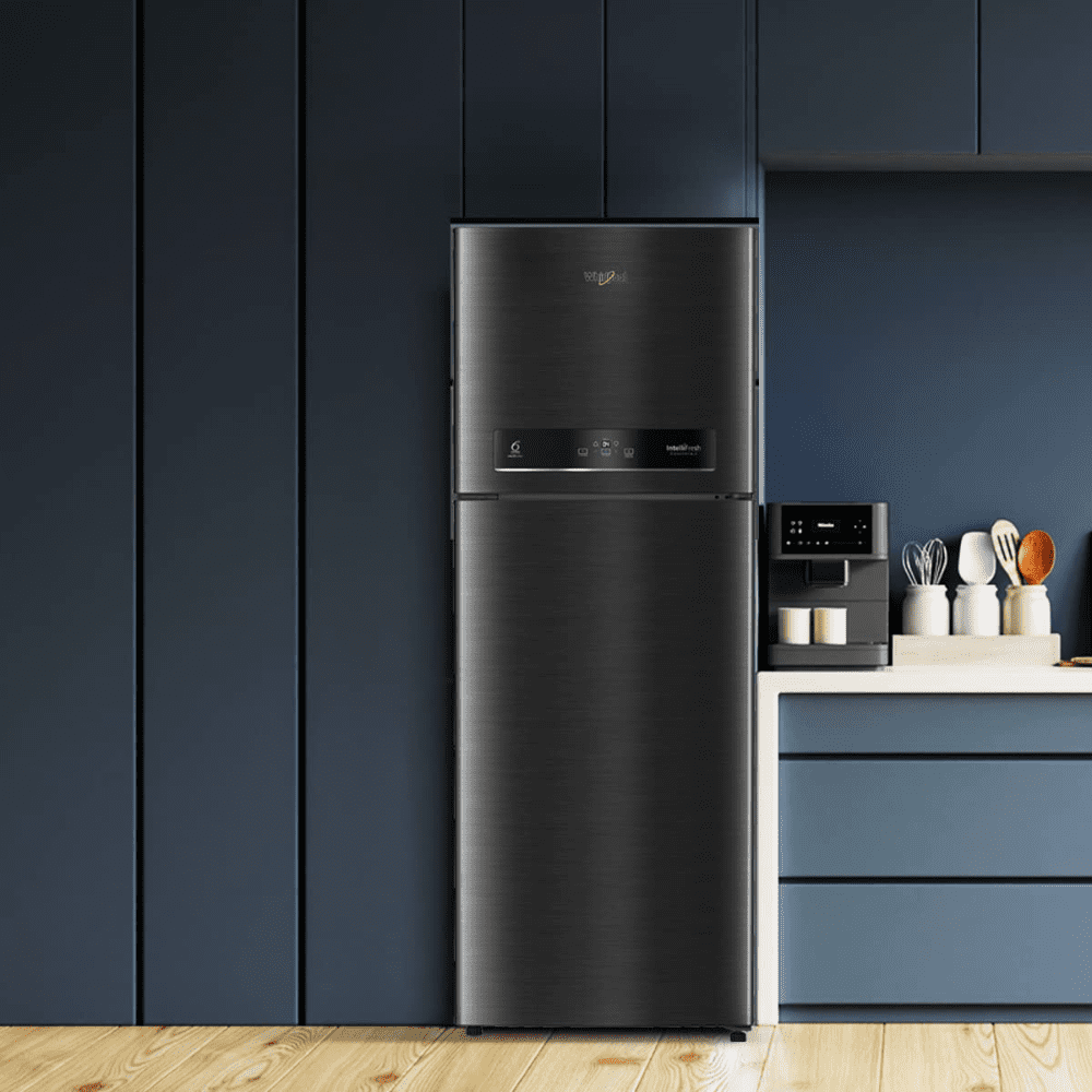 Whirlpool 467 Ltrs 2 Star, IntelliFresh Convertible Inverter Frost Free, Double Door Refrigerator (IF INV CNV 515 STEEL ONYX Black (2S)-Z)