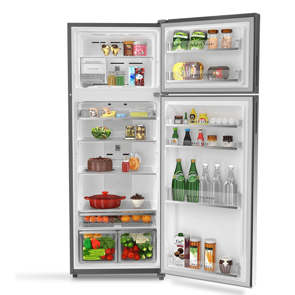 Whirlpool 431 Ltrs 2 Star, IntelliFresh Convertible Inverter Frost Free, Double Door Refrigerator (IF INV CNV 480 Steel Onyx (2S)-Z)