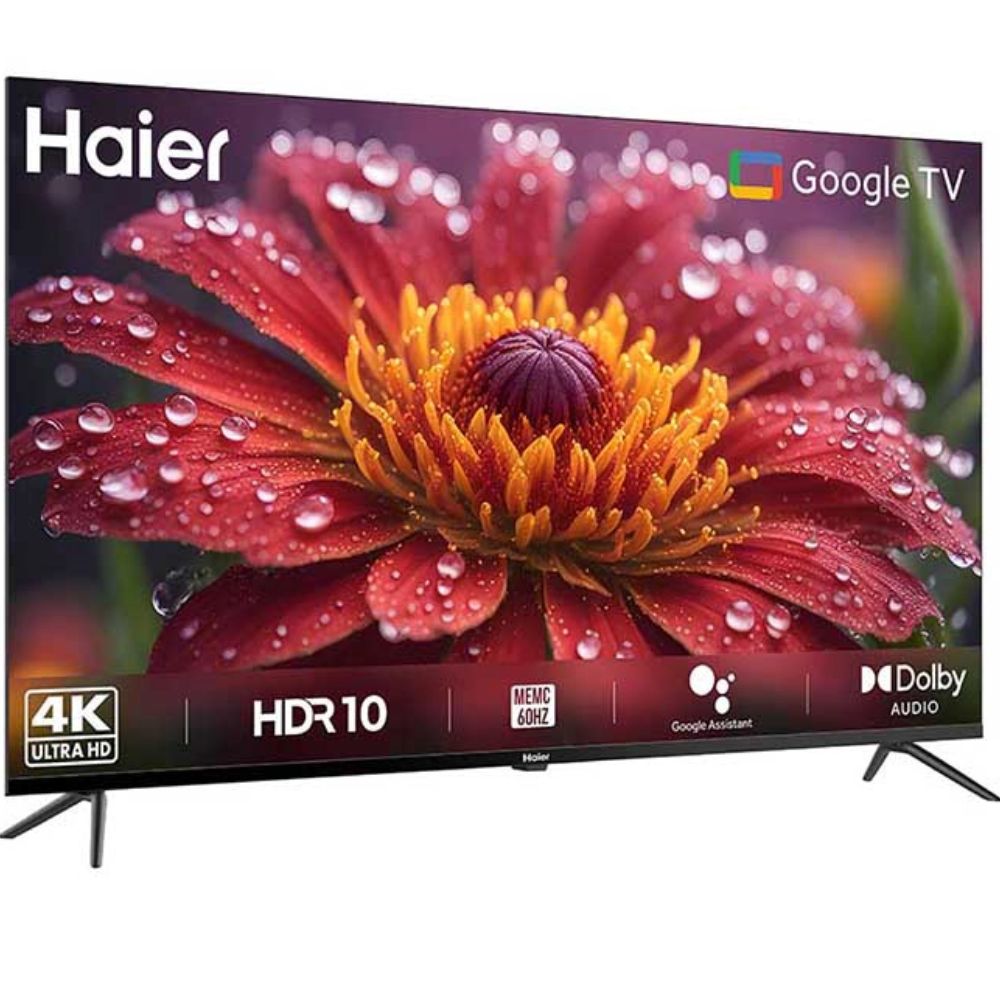 Haier LE55K800UGT, 55 Inches, 4K Ultra HD Ready Smart LED TV, Black
