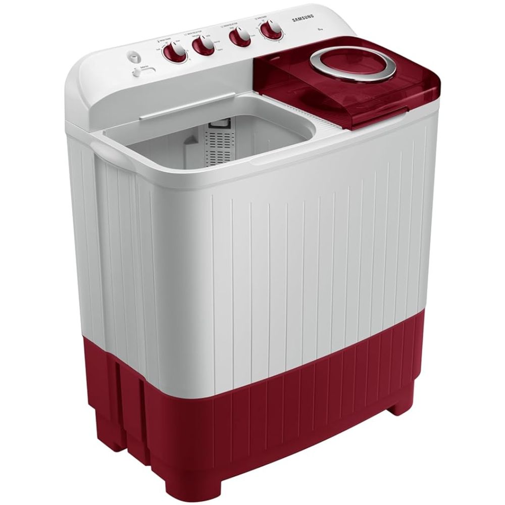 Samsung WT80C4000RR, Kg Star Semi Automatic Top Load Washing Machine (Red White)