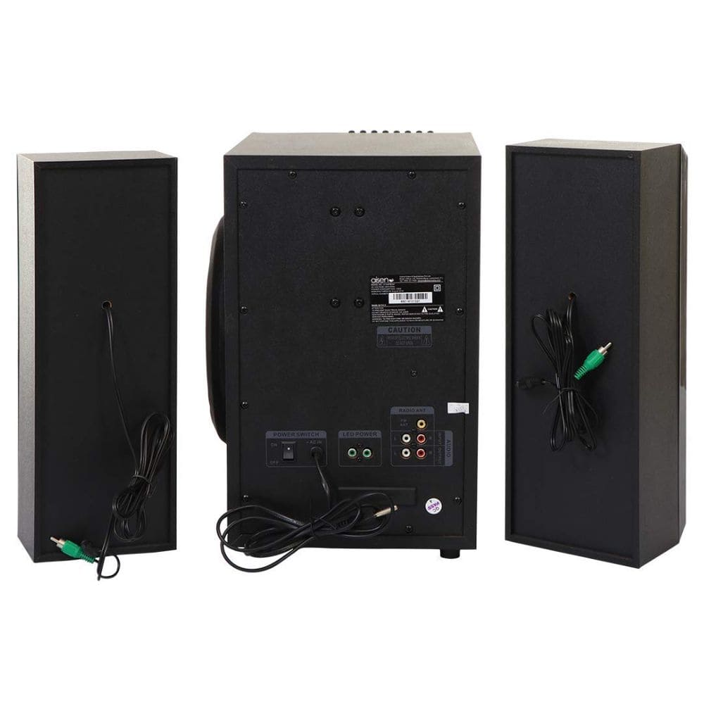 Aisen 110 Watts Bluetooth Tower Speaker/Soundbar (A14UFB207, Black)