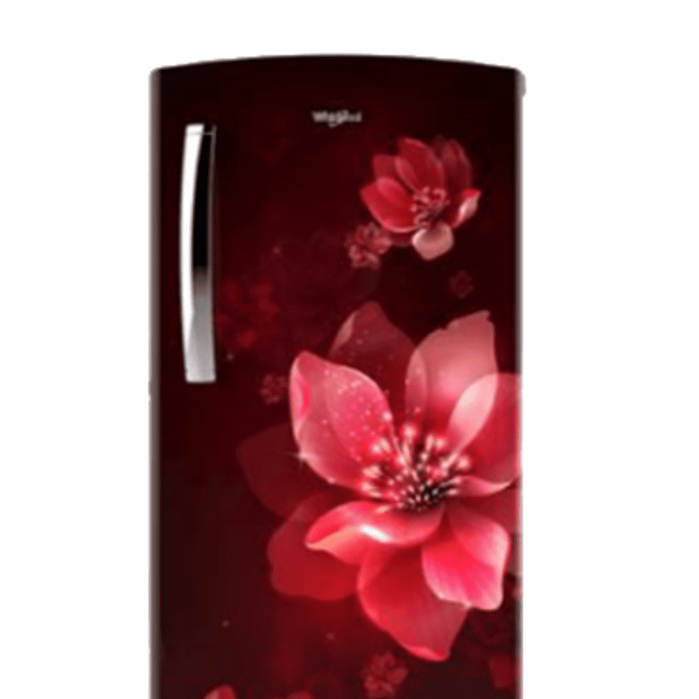 Whirlpool 215 IMPRO PRM 3S Wine Mulia, 200 Ltrs 3 Star Inverter Direct cool Single Door Refrigerator, Red Wine