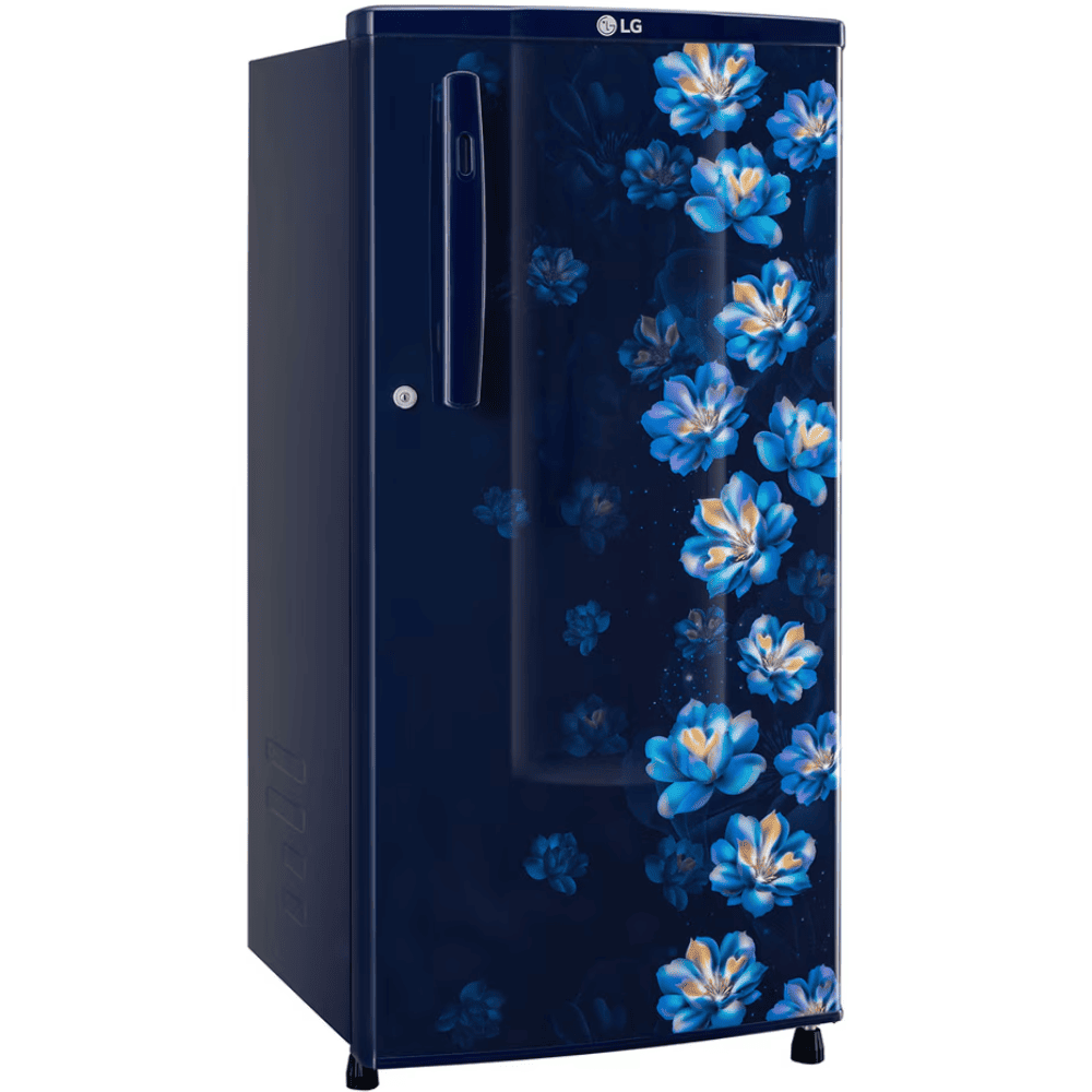 LG 185 Ltrs 1 Star, Inverter Direct Cool, Single Door Refrigerator (GL-B181OBJB)