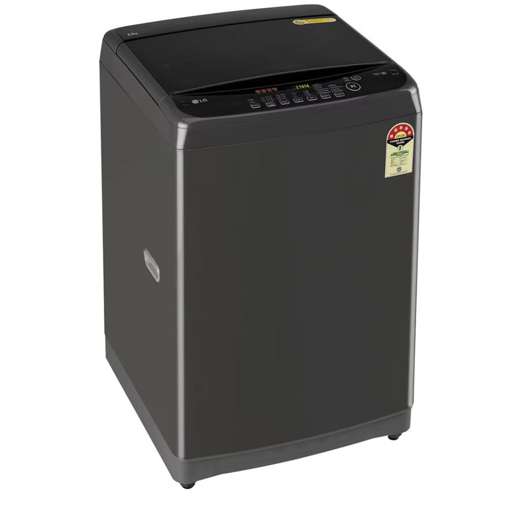 LG 8 Kg 5 Star Fully-Automatic Top Load Washing machine (T80SPMB1Z, Middle Black)