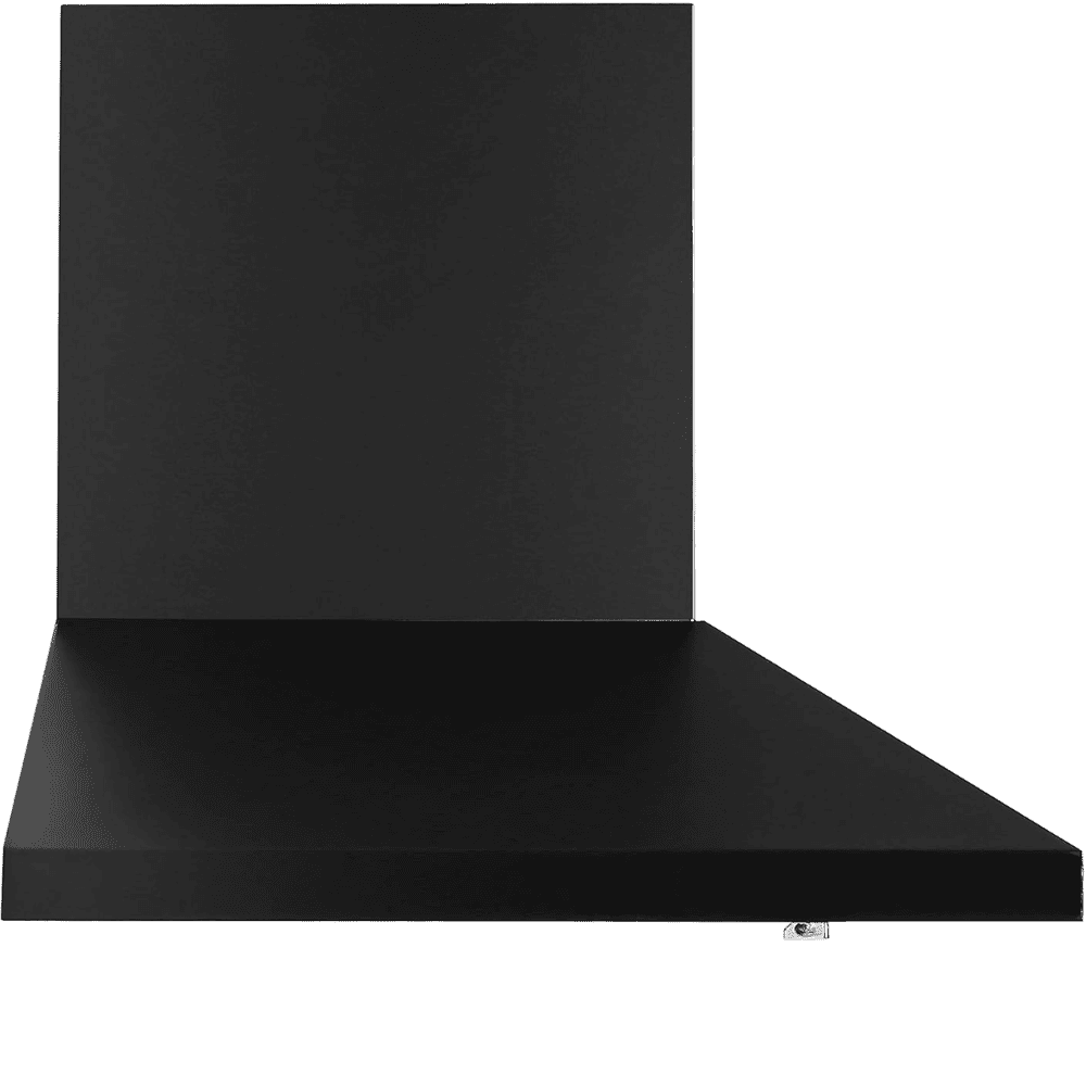 Faber HOOD Pluto PB BF, 60 cm 1200 m3/hr Auto-Clean curved glass Kitchen Chimney Black)