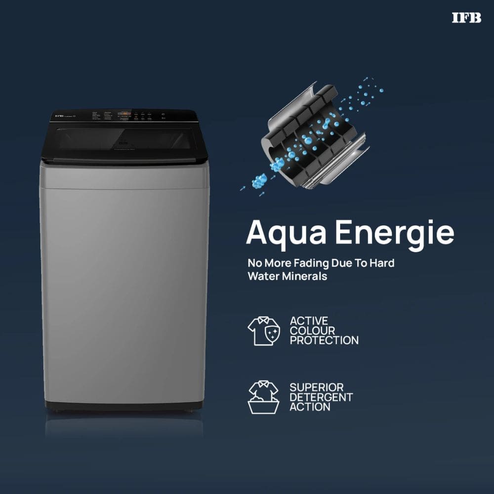 IFB 8 Kg 5 star Fully-Automatic Top Load Washing Machine (TL801MG1 Grey)