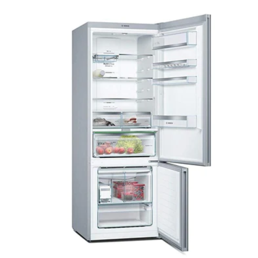 Bosch 559 Ltrs Inverter Frost Free Double Door Refrigerator (KGN56LB41I, Black)