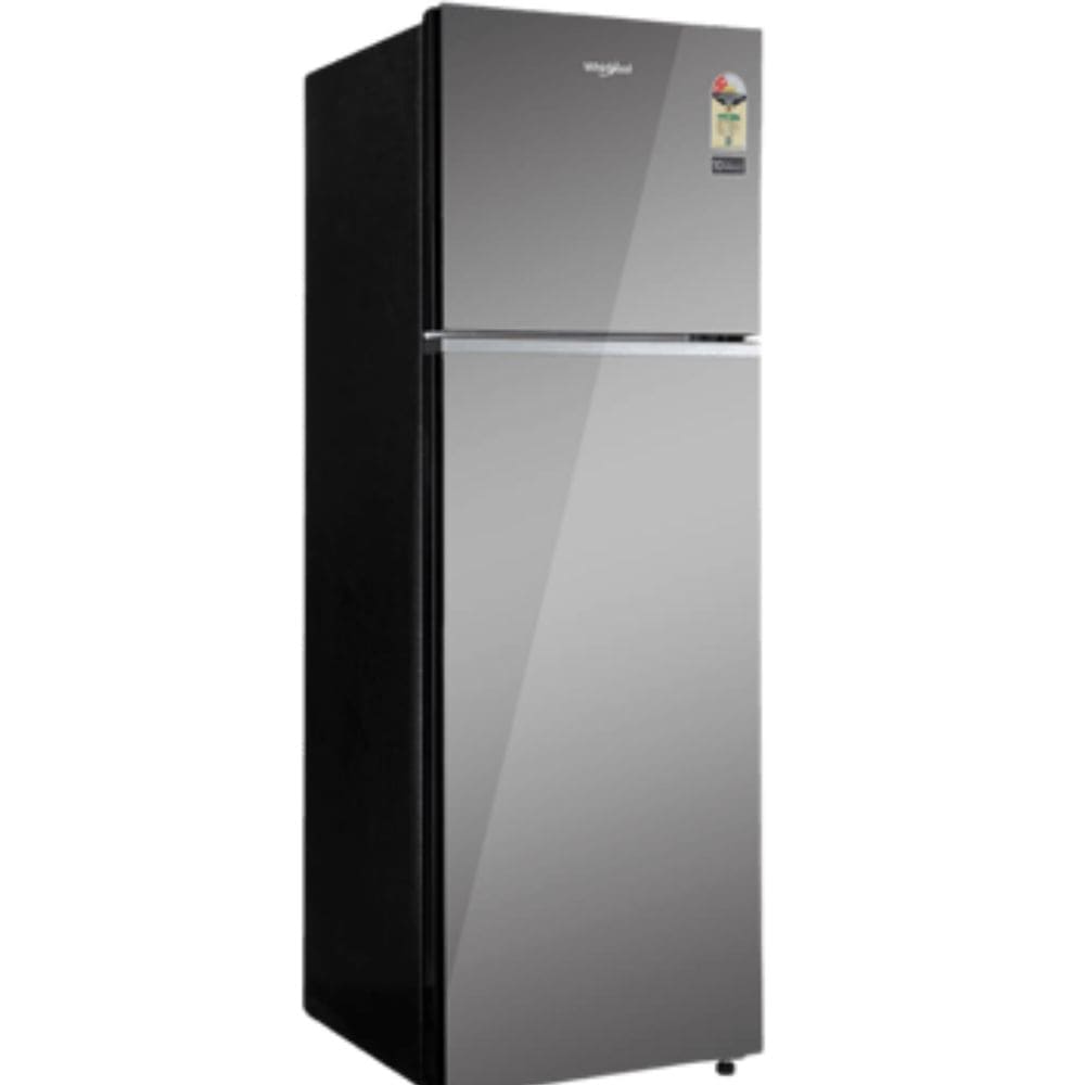 Whirlpool 235 Ltrs 2 Star, Inverter Frost Free, Double Door Refrigerator (NEO 278GD PRM CRYSTAL MIRROR (2S)-TL)