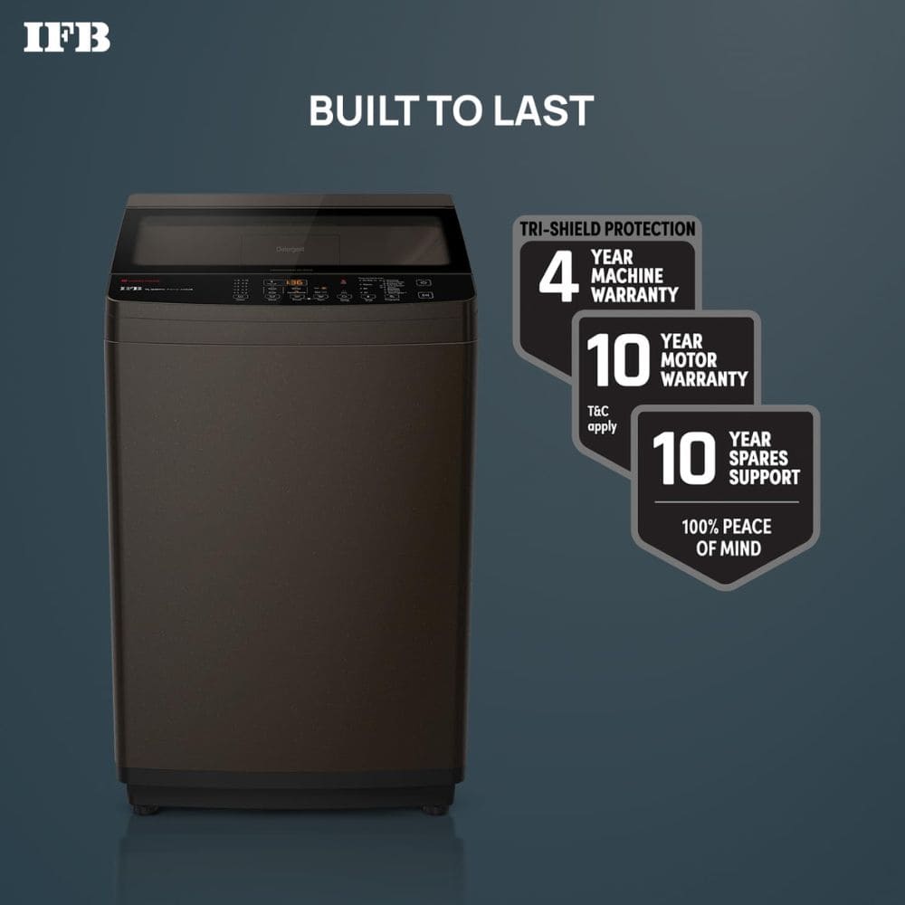 IFB 7 Kg 5 star Fully-Automatic Top Load Washing Machine (TL-S1BRS 7.0KG AQUA, Brown)