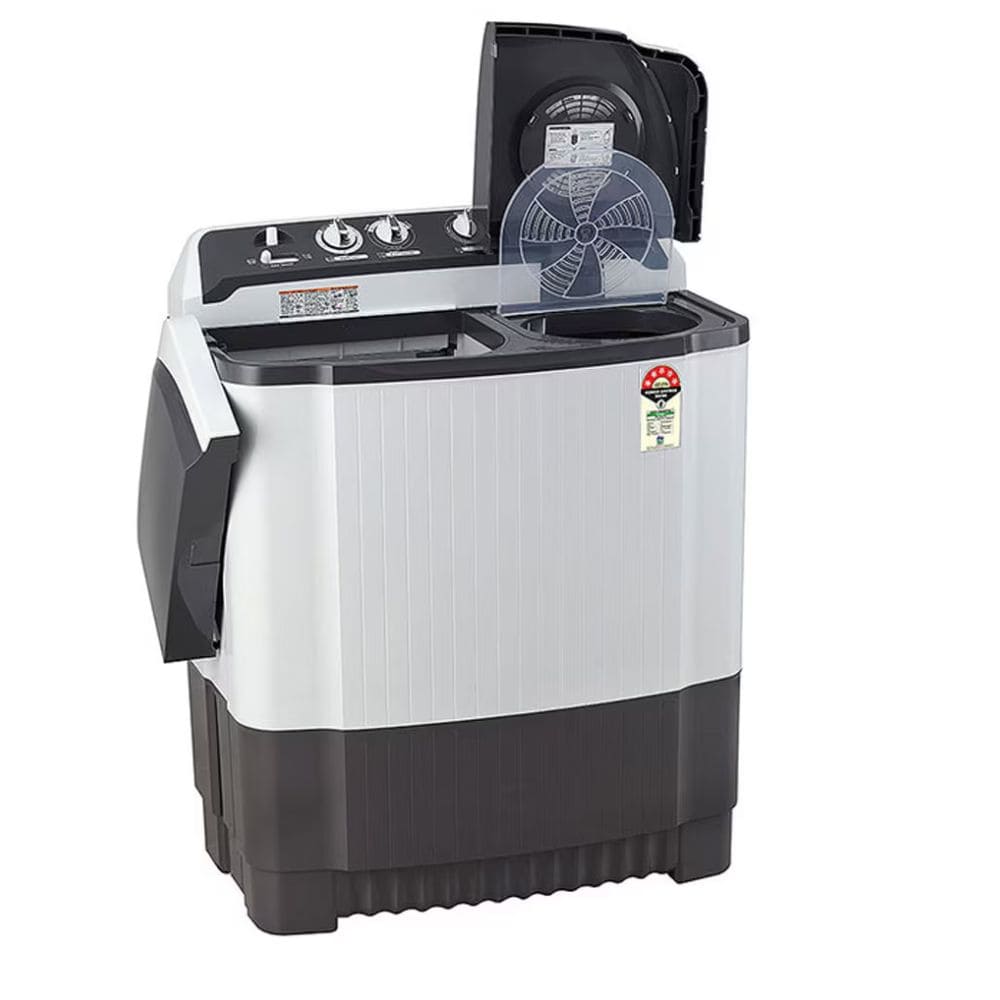 LG 7.5 Kg 5 Star Semi-Automatic Top Load Washing machine (P7510RGAZ, Black)