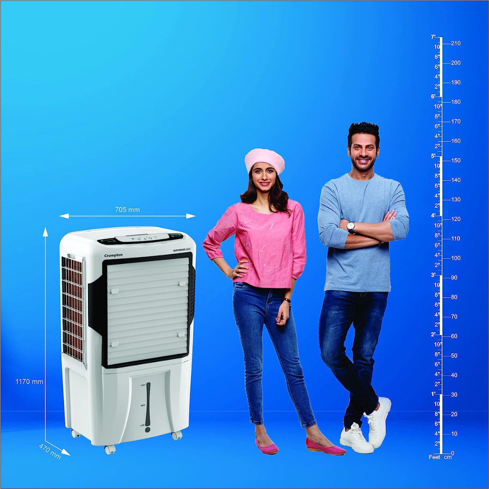 Crompton 65 Litres Desert Air Cooler (OPTIMUS65i)