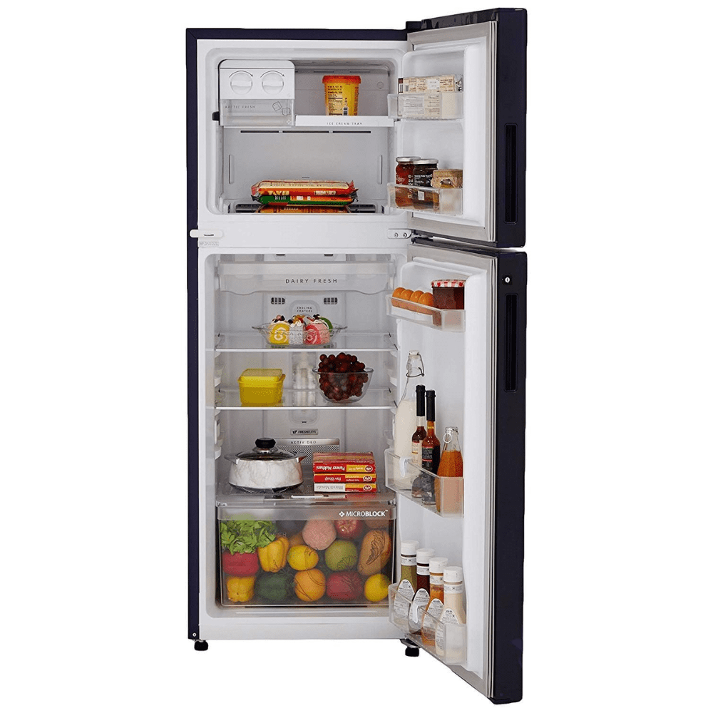 Whirlpool 235 Ltrs 2 Star Inverter Frost Free Double Door Refrigerator (IF INV ELT 278LH, Sapphire Peony Blue)