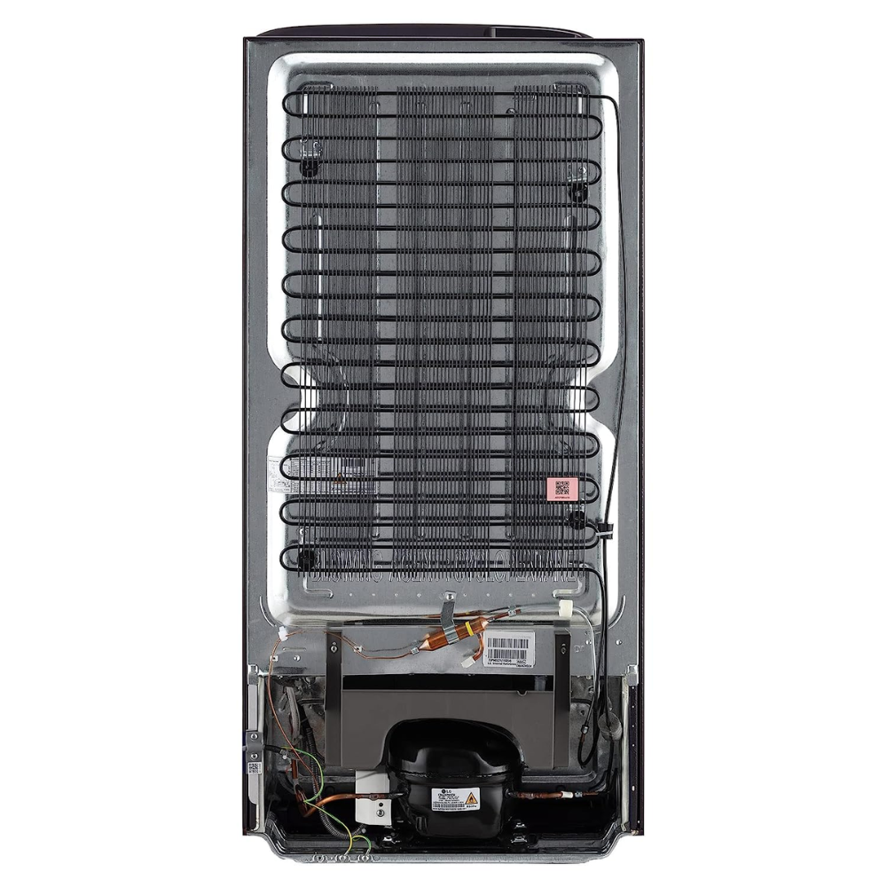 LG 185 Ltrs 3 Star Inverter Direct Cool Single Door Refrigerator (GL-B201ABED, Blue Euphoria)