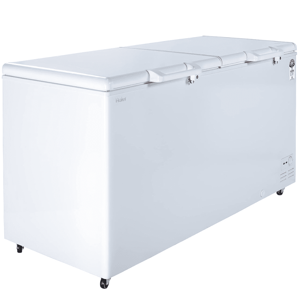 Haier HFC-788DM5, 788 Ltrs hard Top chest Double Door Convertible Deep Freezer, White