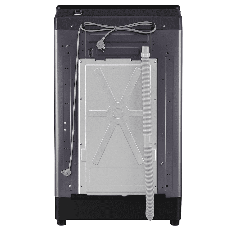 Haier 8 Kg 5 Star Fully Automatic Top Load Washing Machine (HWM80-H826S, Black)