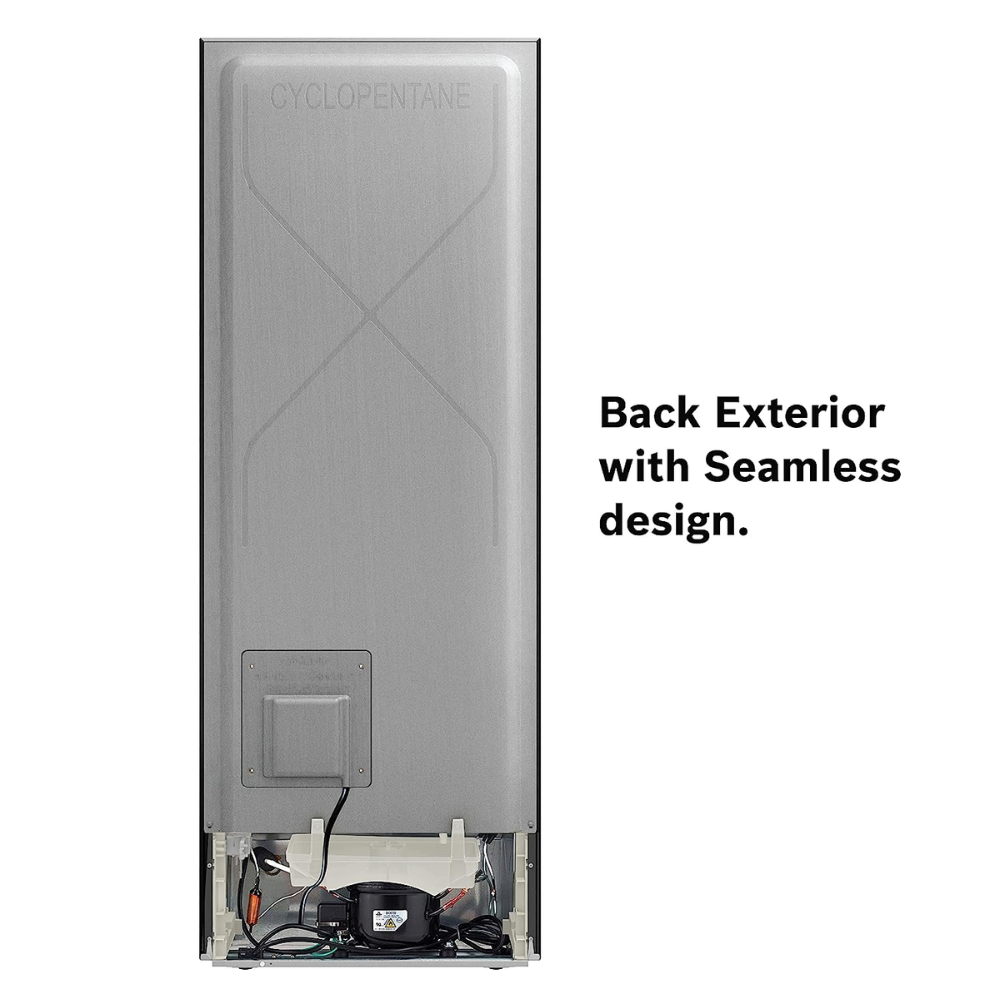 Bosch 364 Ltrs, Inverter Frost Free Triple Door Refrigerator (CMC36K05NI, Black Steel)