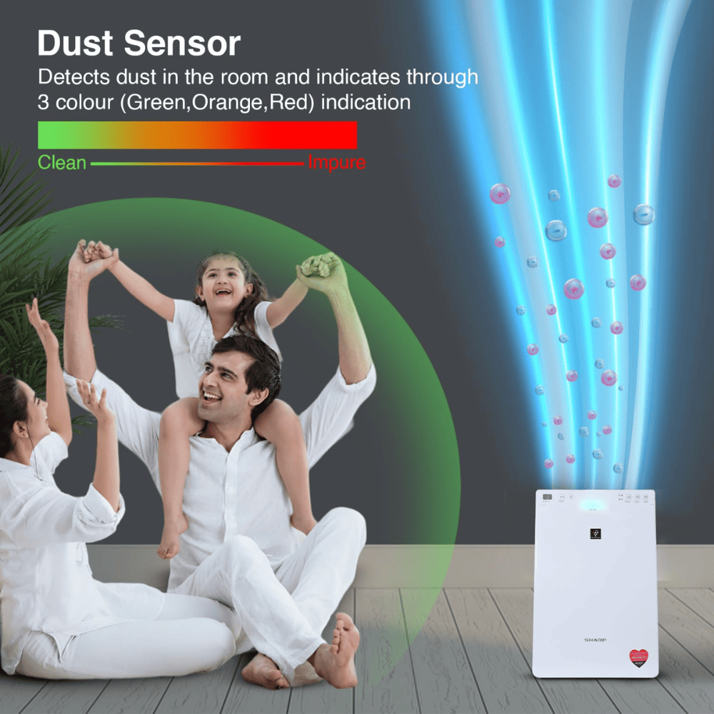 Sharp KCF30E-W, Humidifier Air Purifier (Plasmacluster Ion Generator, HEPA Filter)