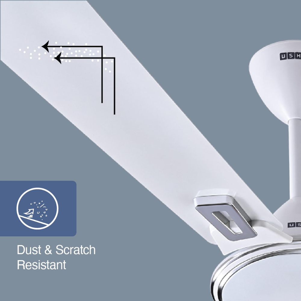 Usha 1200mm 3 Blades High Speed Decorative Ceiling Fan (Striker Galaxy)
