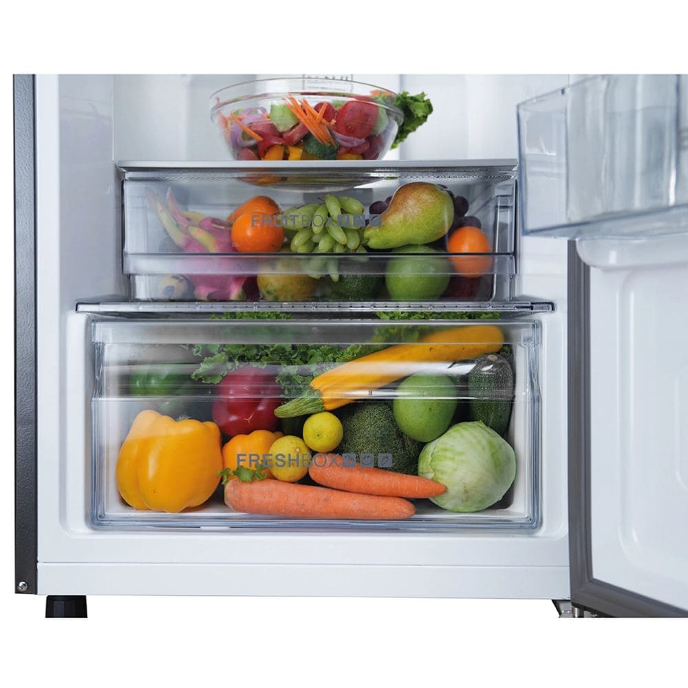 Haier 240 Ltrs 2 Star, Inverter Frost Free, Double Door Refrigerator (HRF-2902IBGB-P)