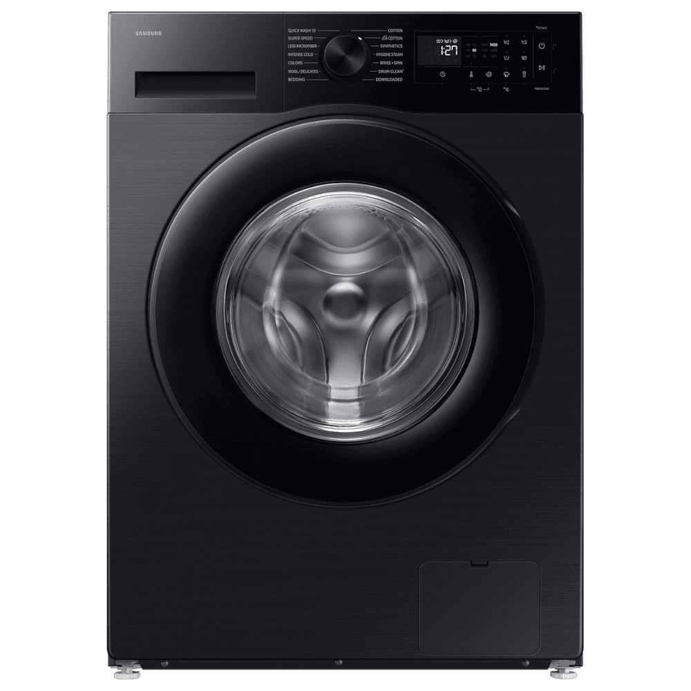 Samsung 12 Kg 5 Star Fully-Automatic Front Load Washing machine (WW12DG5B24AB,Black)
