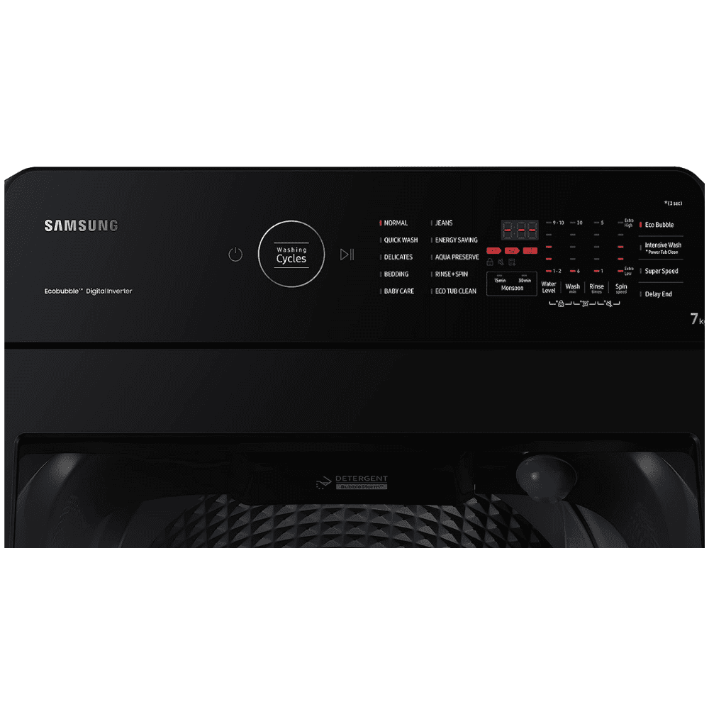 Samsung 7 Kg 5 Star Fully Automatic Top Loading Washing Machine (WA70BG4545BDTL, Versailles Gray)