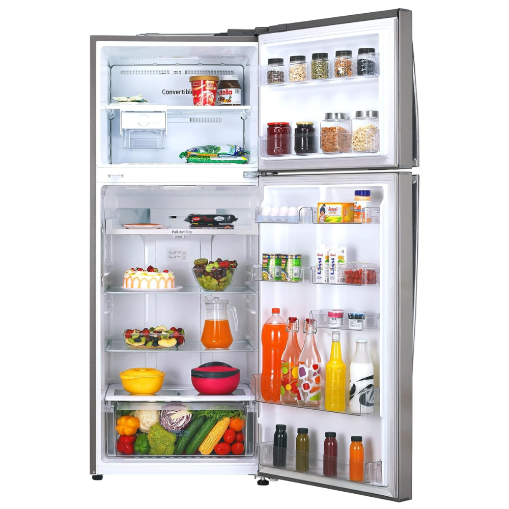 LG 466 Ltrs 1 Star, Inverter Frost Free, Double Door Refrigerator (GL-T502CPZR)